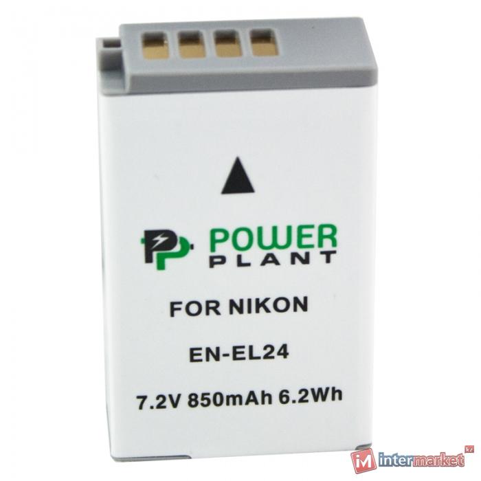 Аккумулятор PowerPlant Nikon EN-EL24 850mAh