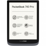 Электронная книга PocketBook InkPad 3 Pro,1GHz,7.8" E-Ink,1404x1872,16Gb ROM,Wi-Fi,Metallic Grey